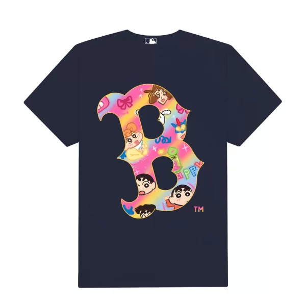 MLB Anime Shin Boston Logo T-Shirt - Hình ảnh 4