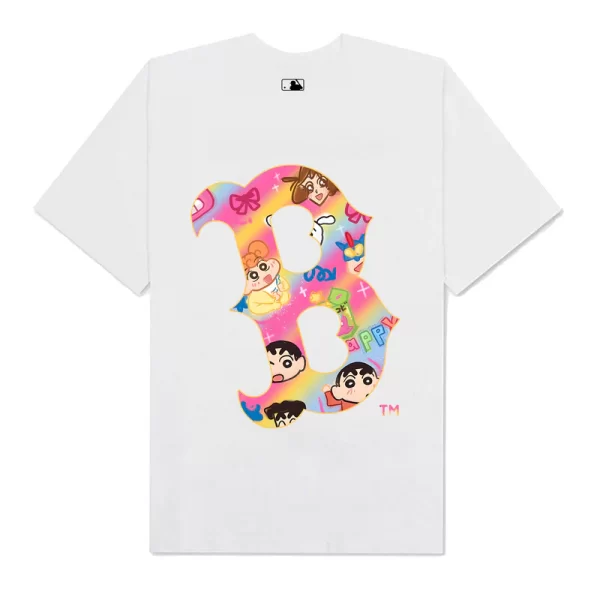MLB Anime Shin Boston Logo T-Shirt - Hình ảnh 2