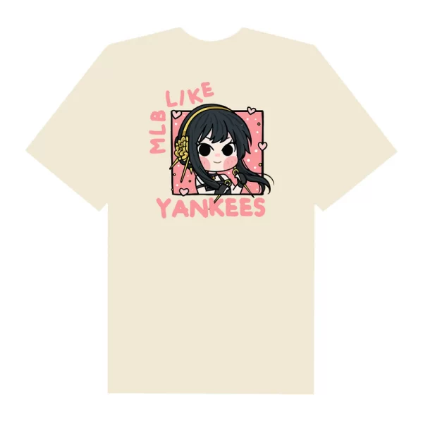 MLB Anime SpyxFamily Yor Forger MLB Like T-Shirt - Hình ảnh 4