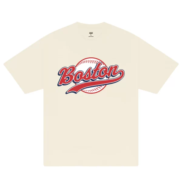 MLB Boston Red Blue Baseball T-Shirt - Hình ảnh 8