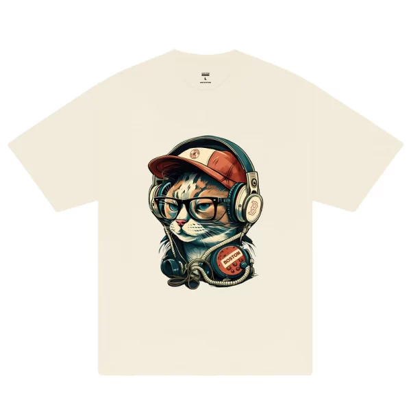 MLB Boston Beat Cat T-Shirt - Hình ảnh 6