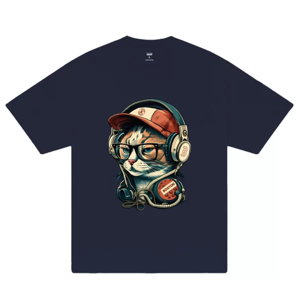 MLB Boston Beat Cat T-Shirt - Hình ảnh 8