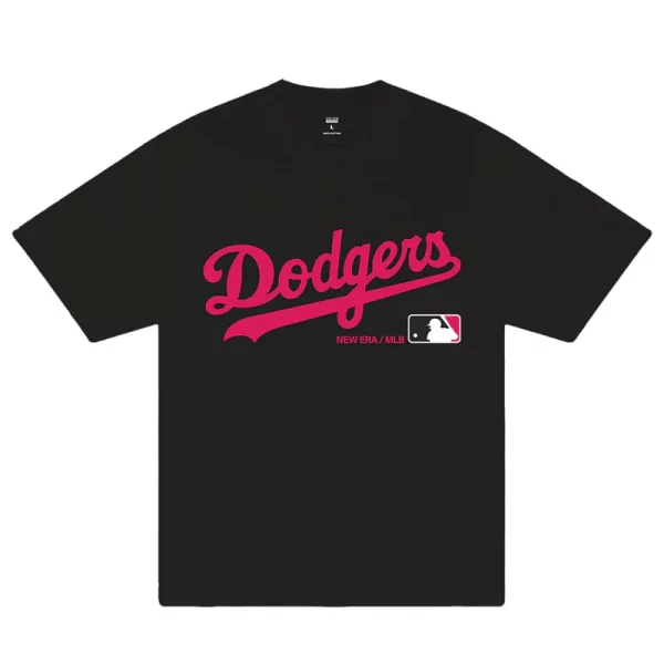 MLB Dodger New Era Pink T-Shirt