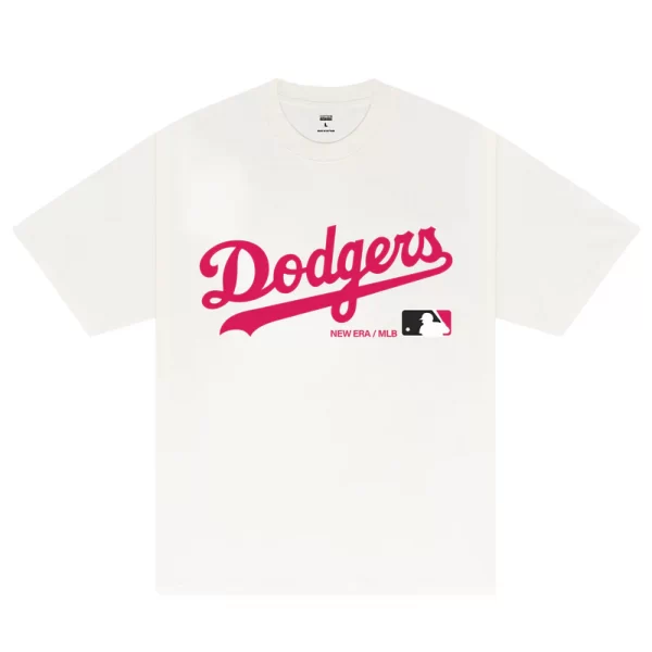 MLB Dodger New Era Pink T-Shirt - Hình ảnh 4
