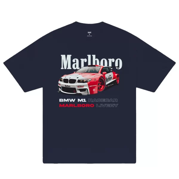 Marlboro BMW M1 Race Car T-Shirt - Hình ảnh 6