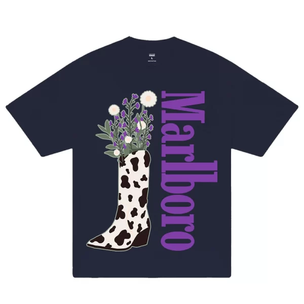 Marlboro Flower In My Boot T-Shirt - Hình ảnh 8