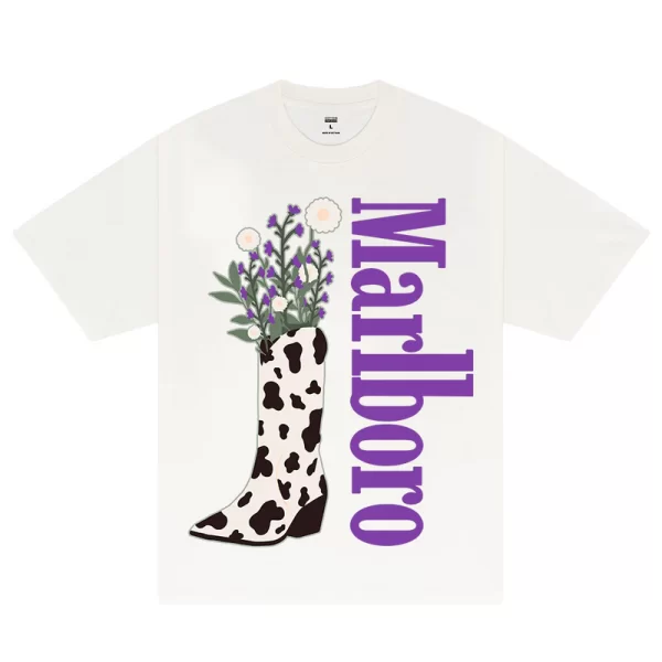 Marlboro Flower In My Boot T-Shirt - Hình ảnh 6