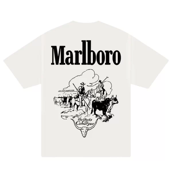 Marlboro The Bulls Of The Camargue T-Shirt - Hình ảnh 5