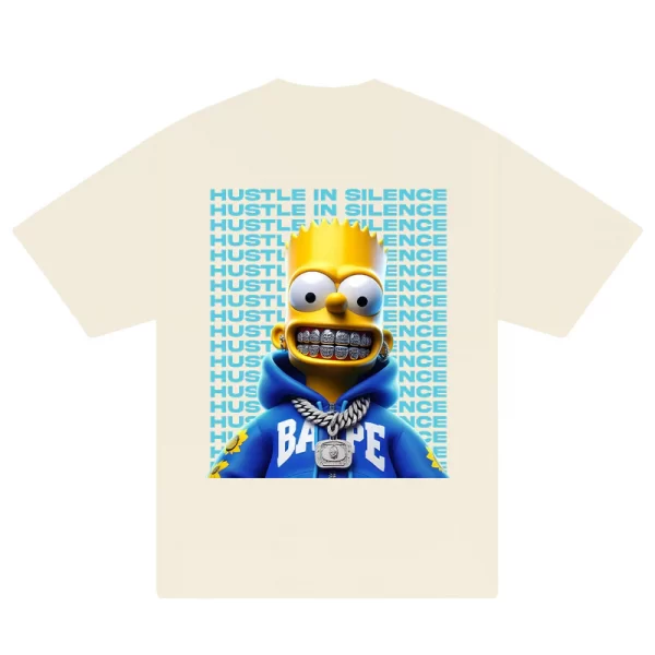 Money Bart Simpson Flexing T-Shirt - Hình ảnh 4