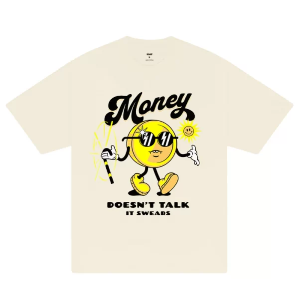 Money Doesn't Talk It Swears T-Shirt - Hình ảnh 5