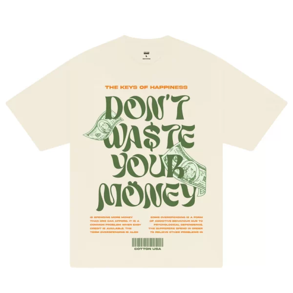Money The Keys Of Happiness T-Shirt - Hình ảnh 4