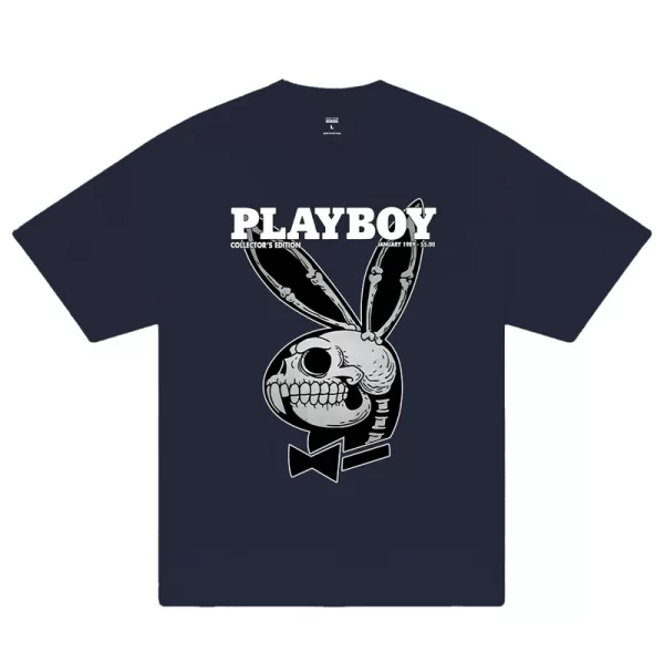 Play Boy Bunny Skull T-Shirt - Hình ảnh 9