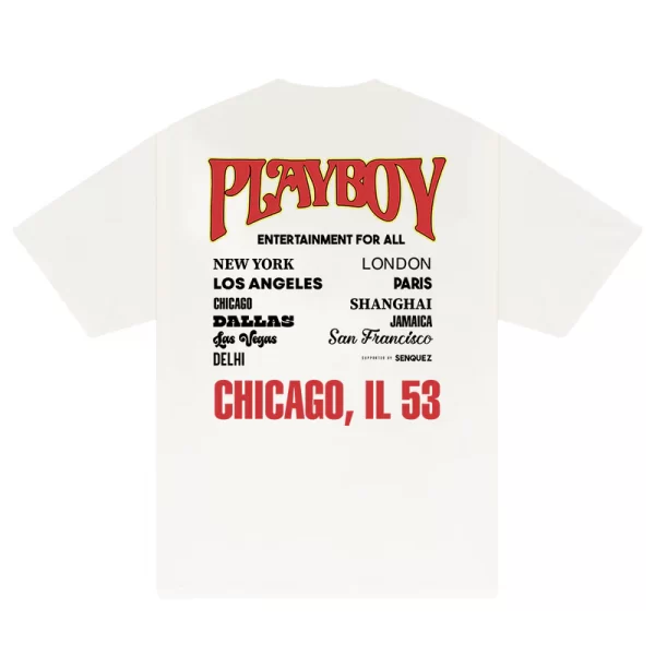 Play Boy Chicago Tour T-Shirt - Hình ảnh 2