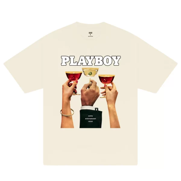 Play Boy Sixth Anniversary T-Shirt - Hình ảnh 9