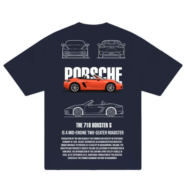 Porsche 718 BOXSTER S T-Shirt - Hình ảnh 8