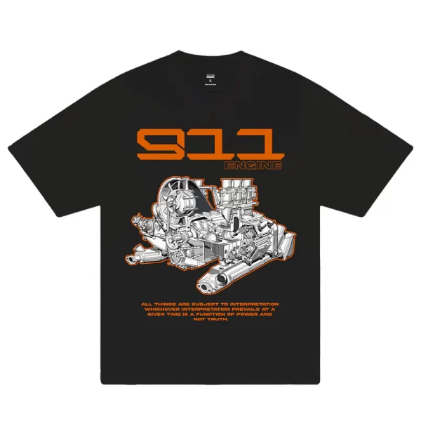Porsche 911 Engine T-Shirt