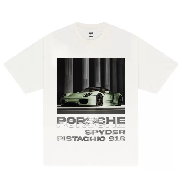 Porsche 918 Spyder Pistachio T-Shirt - Hình ảnh 4