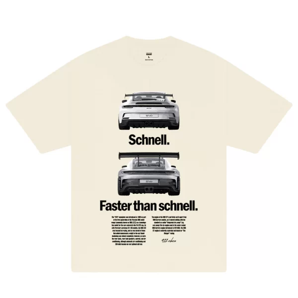 Porsche Faster Than Schnell T-Shirt - Hình ảnh 9