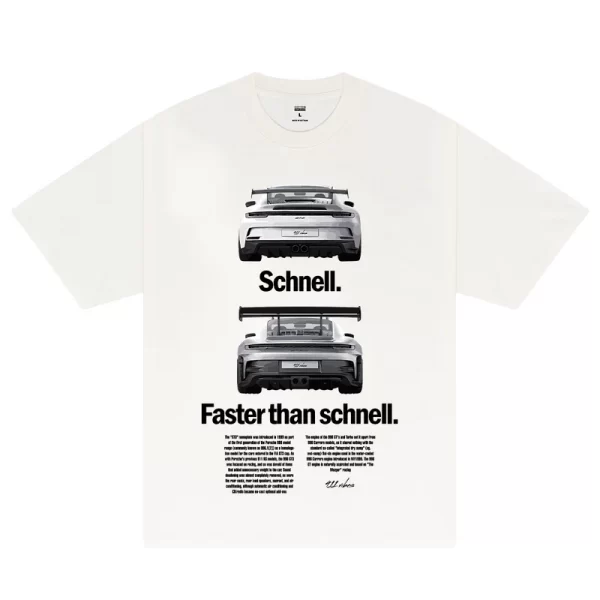 Porsche Faster Than Schnell T-Shirt