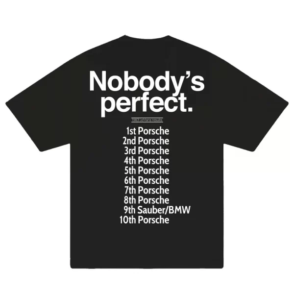 Porsche Nobody's Perfect T-Shirt - Hình ảnh 4