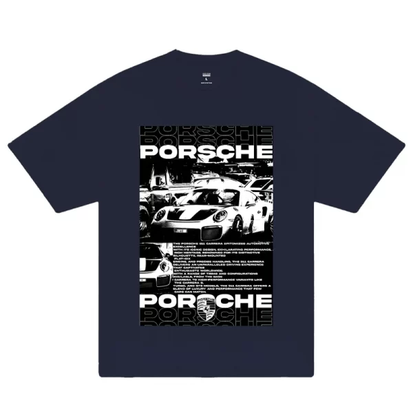 Porsche Street Style T-Shirt - Hình ảnh 4