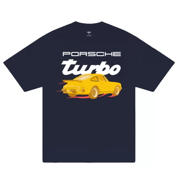 Porsche Turbo Golden Race T-Shirt - Hình ảnh 2