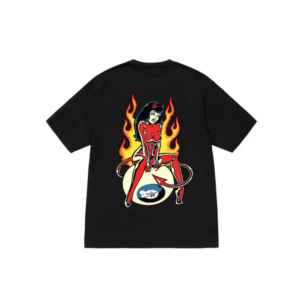 Stussy Abaddon Ridin T-Shirt - Hình ảnh 8