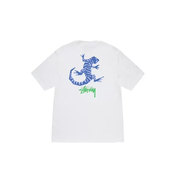 Stussy Blue Lizard T-Shirt - Hình ảnh 2