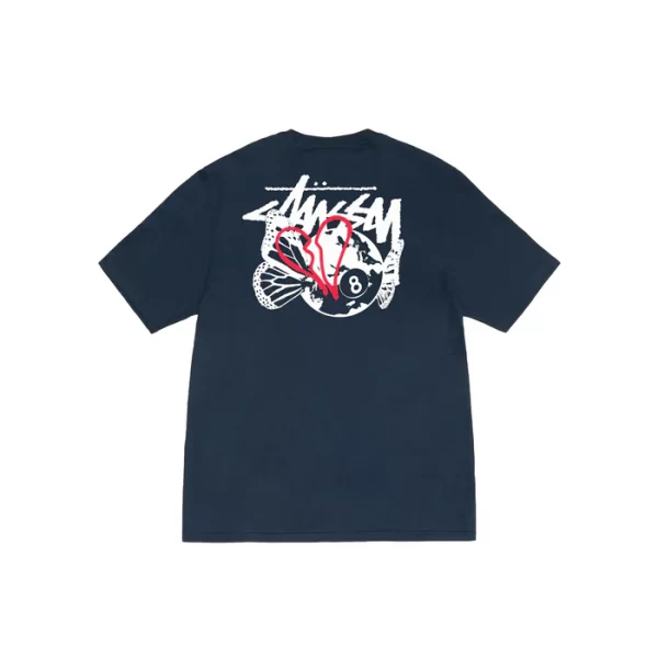 Stussy Butterfly Billiard Ball T-Shirt - Hình ảnh 6
