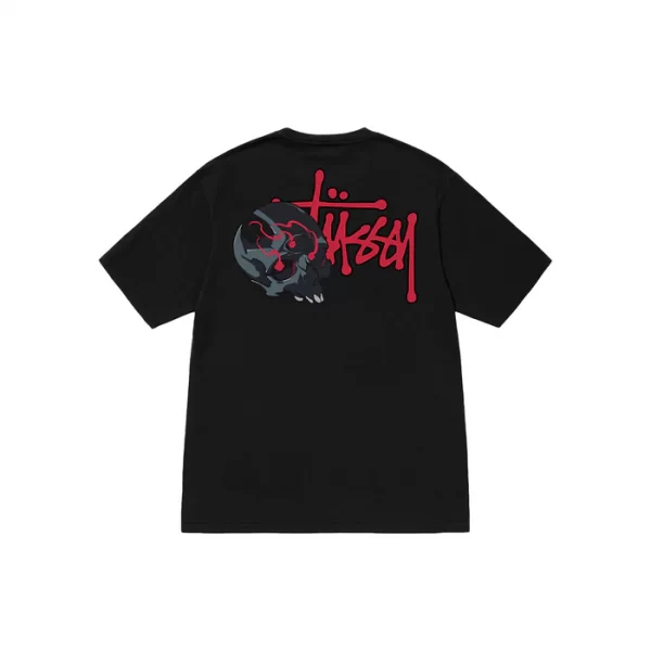 Stussy Deathly Skull T-Shirt
