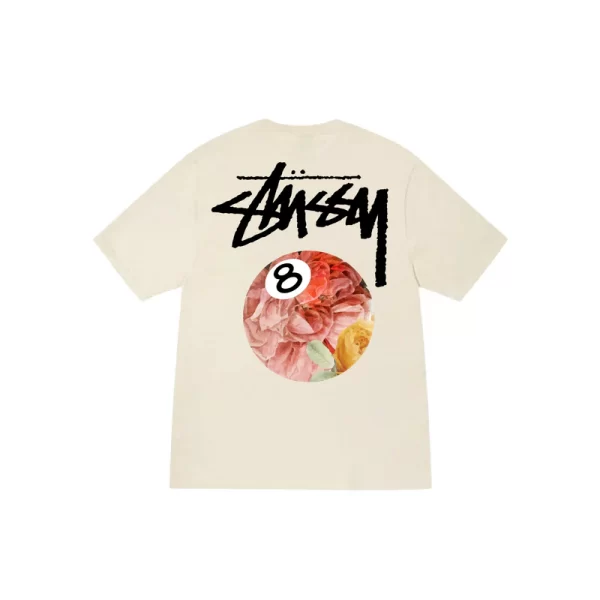 Stussy Floral 8Ball T-Shirt - Hình ảnh 5
