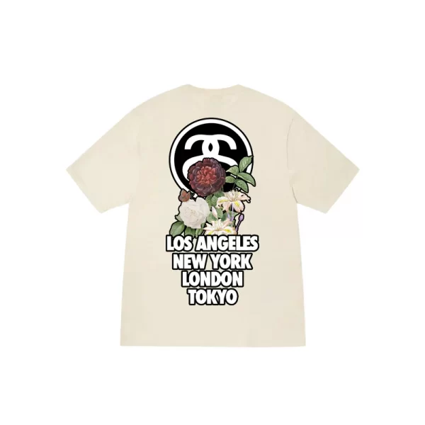 Stussy Floral Address T-Shirt - Hình ảnh 5