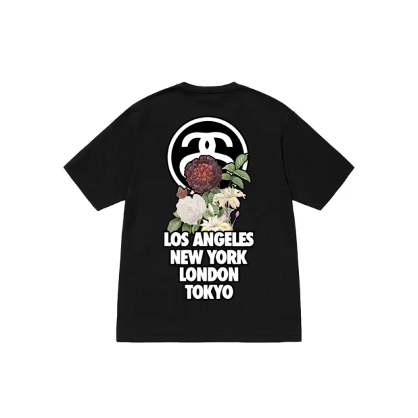 Stussy Floral Address T-Shirt