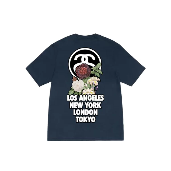 Stussy Floral Address T-Shirt - Hình ảnh 3