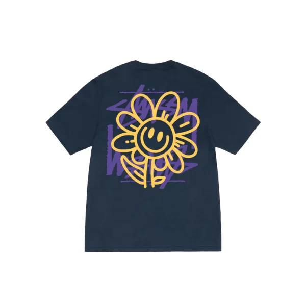 Stussy Floral Art T-Shirt - Hình ảnh 5
