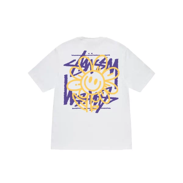 Stussy Floral Art T-Shirt - Hình ảnh 3