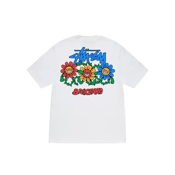 Stussy Floral Backyard T-Shirt