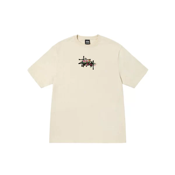 Stussy Floral Basic T-Shirt - Hình ảnh 5