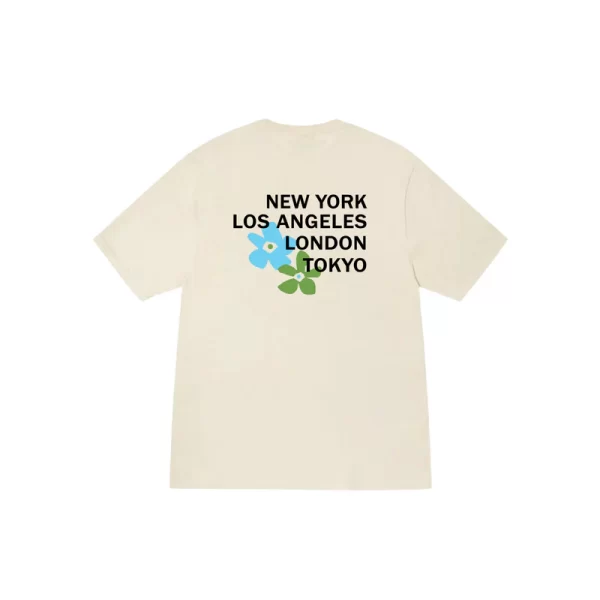 Stussy Floral City Flowers T-Shirt - Hình ảnh 9