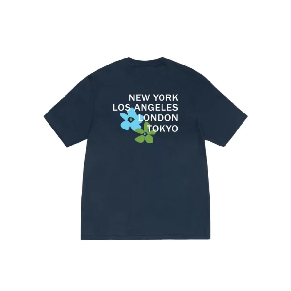 Stussy Floral City Flowers T-Shirt