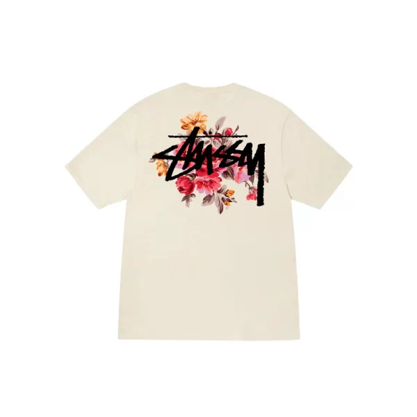Stussy Floral Colorful T-Shirt - Hình ảnh 6