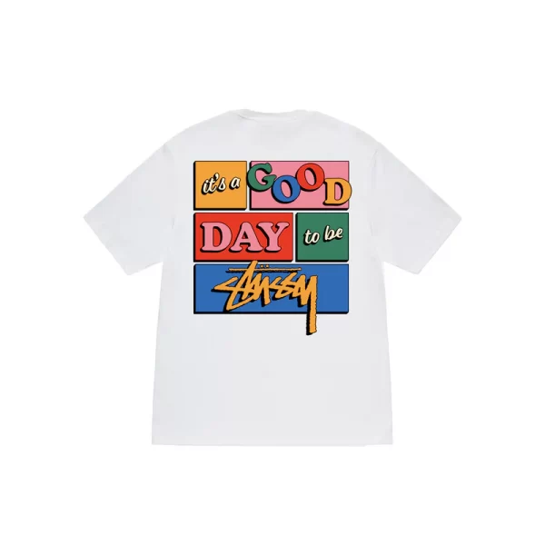 Stussy Floral Comic T-Shirt - Hình ảnh 2