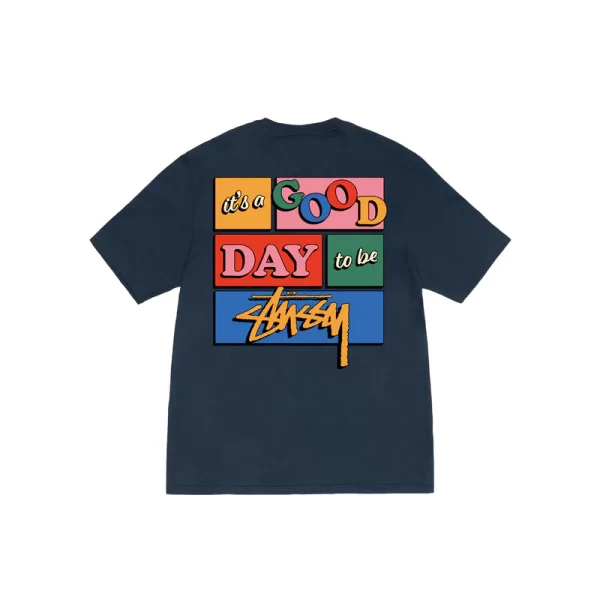 Stussy Floral Comic T-Shirt - Hình ảnh 5