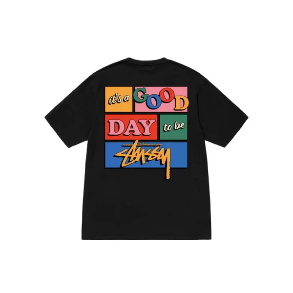 Stussy Floral Comic T-Shirt - Hình ảnh 3