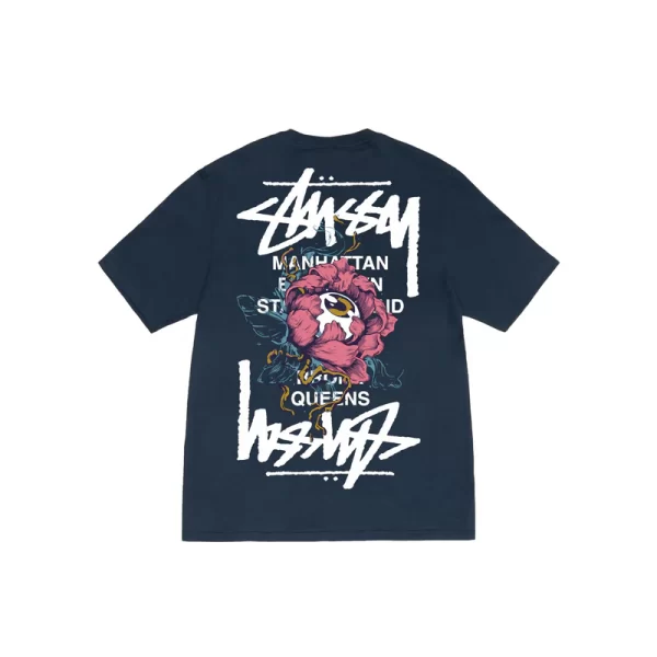 Stussy Floral Eye T-Shirt - Hình ảnh 3