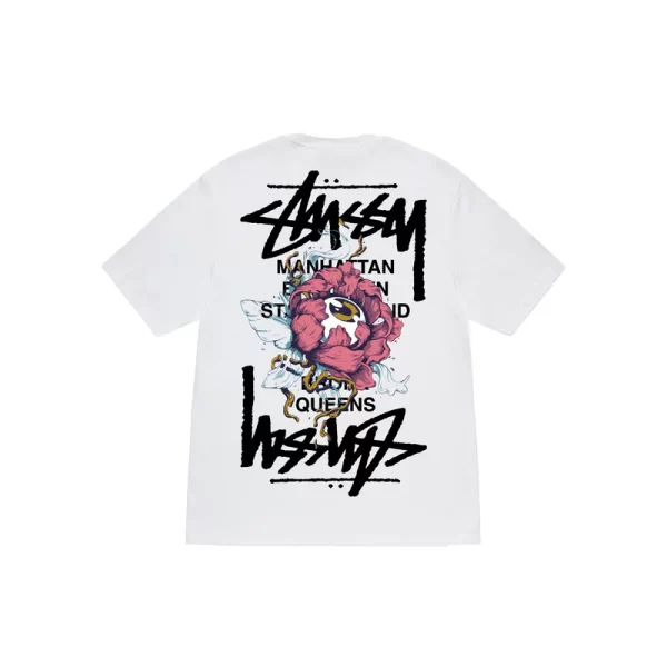 Stussy Floral Eye T-Shirt - Hình ảnh 2
