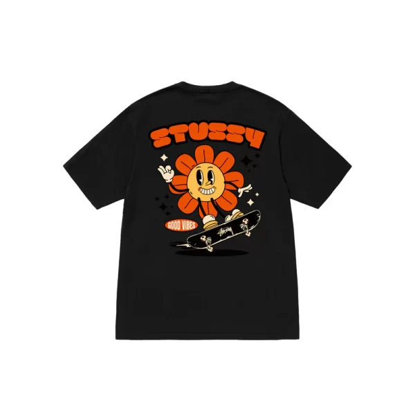 Stussy Floral Good Vibe T-Shirt - Hình ảnh 7