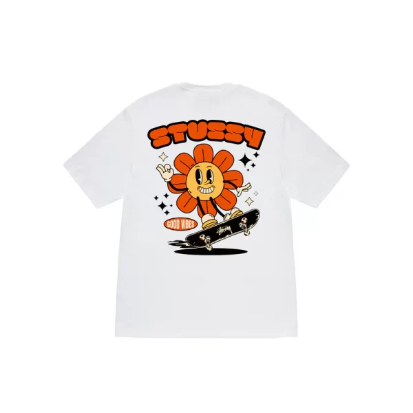 Stussy Floral Good Vibe T-Shirt