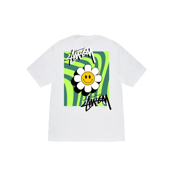 Stussy Floral HK Creates T-Shirt - Hình ảnh 4