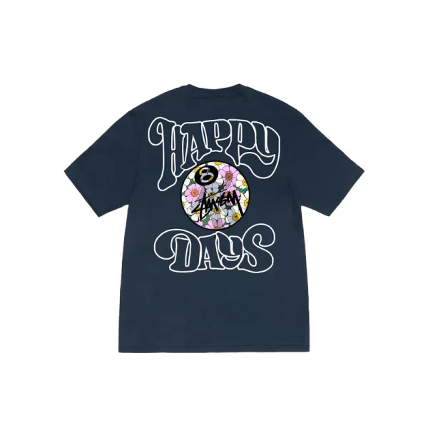 Stussy Floral Happy Days T-Shirt - Hình ảnh 3